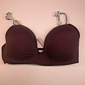 Victoria’s Secret T-shirt Lightly Lined Wireless Bra - Purple/Plum - Size 34DD